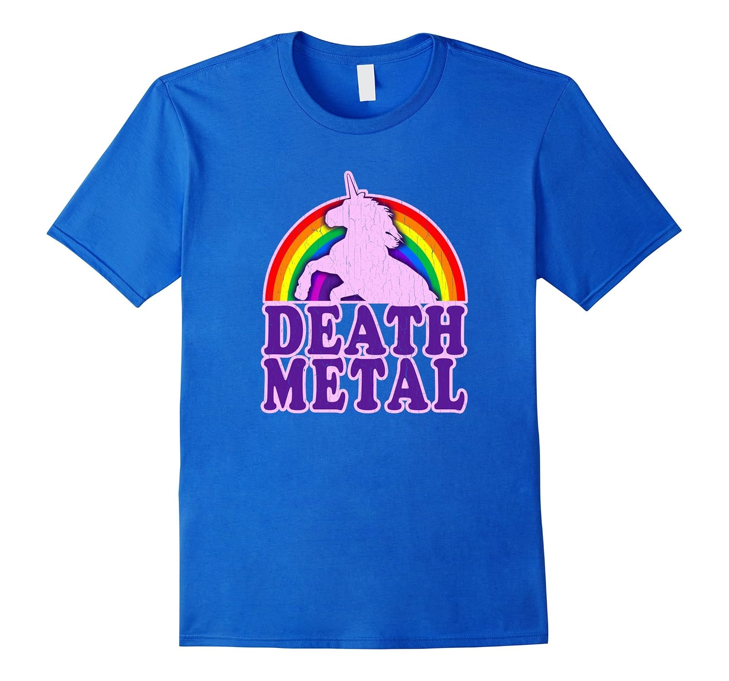 Débardeur Death Metal Unicorn - Licorne Du Metal Pour Homme Et Femme - T-shirt Manches Coupées - 2