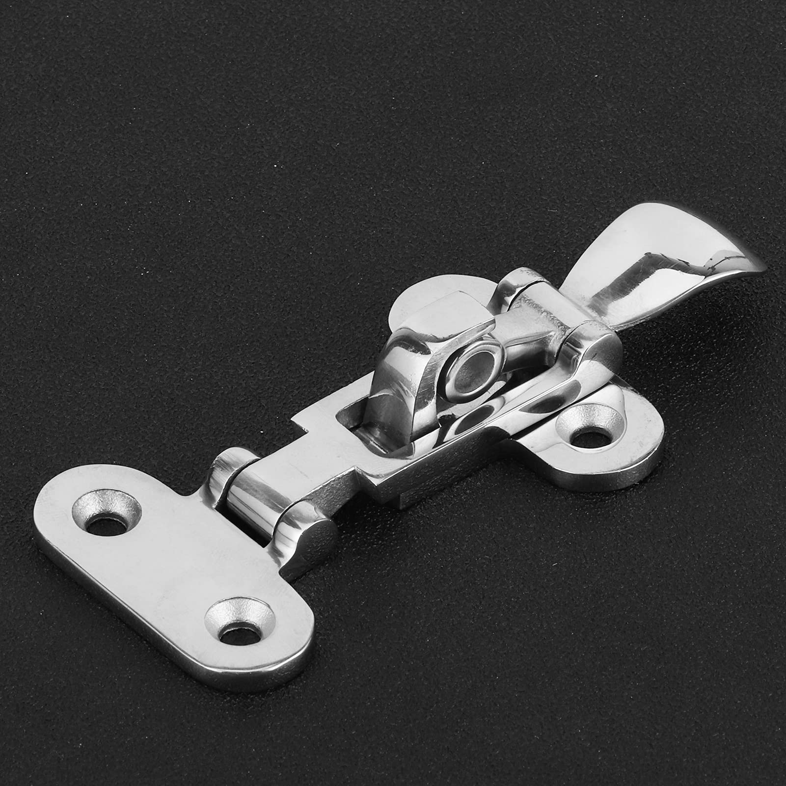 Leapiture Marine Latch 316 Stainless Steel Toggle Clamp Latch Catch Anti-Rattle Hasp for Boat Yacht Hardware