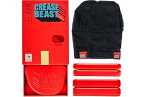 Crease Beast Starter Kit - Memory Foam Crease Protector - Prevents & Removes Creases, Reusable - For Men, Women & Kid's Shoes