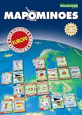 Wild Card Games Mapominoes Europe – Geography Domino Style Card Game view 1