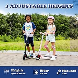 Caroma Electric Scooter for Kids Ages