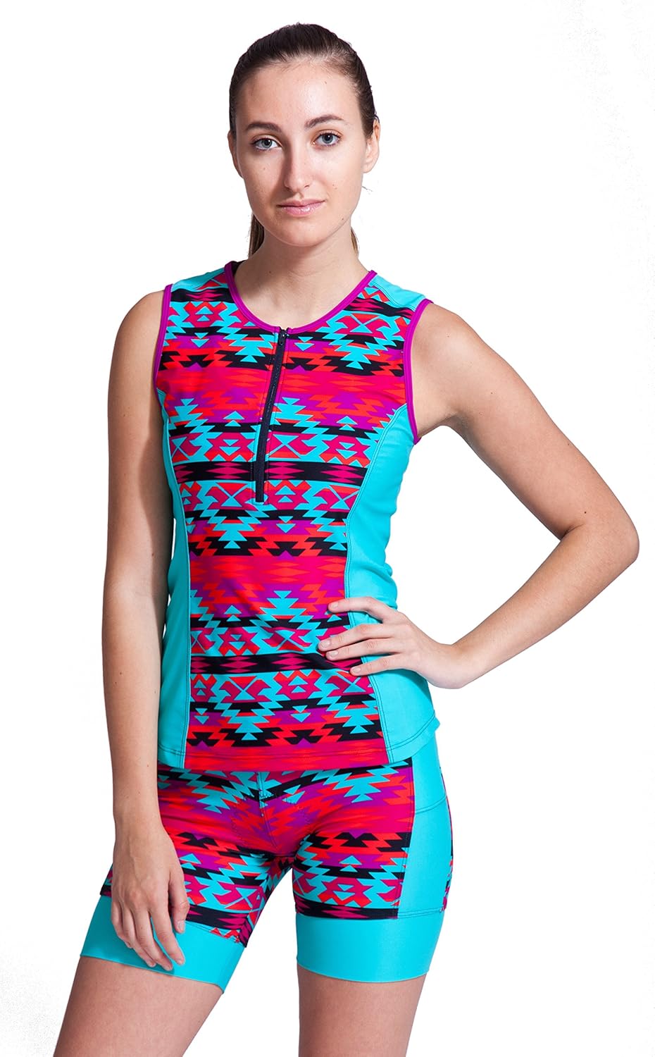 MooMotion Womens Terra Zip Jersey Top: Clothing