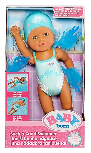 Baby Born Swimming Doll BABY Born Unicorn Swimming Set 43cm