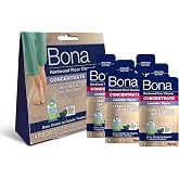 Bona Hardwood Floor Cleaner Concentrate, Lavender Thyme Scent, 1 fl oz, Pack of 4 (Makes 128 fl oz) - Residue-Free Floor Cleaning Concentrate Spray Mop and Spray Bottle Refill - For Wood Floors