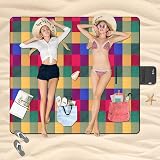 Vinsani Foldable Picnic Blanket 260 x 220 cm Anti Slip Waterproof Sand Proof view 2