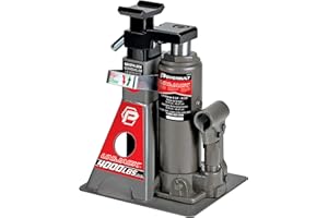 Powerbuilt 2 Ton UniJack Combination Hydraulic Bottle Jack/Jackstand in 1 Unit, Compact, Portable, Wide Base, for Unibody Sed