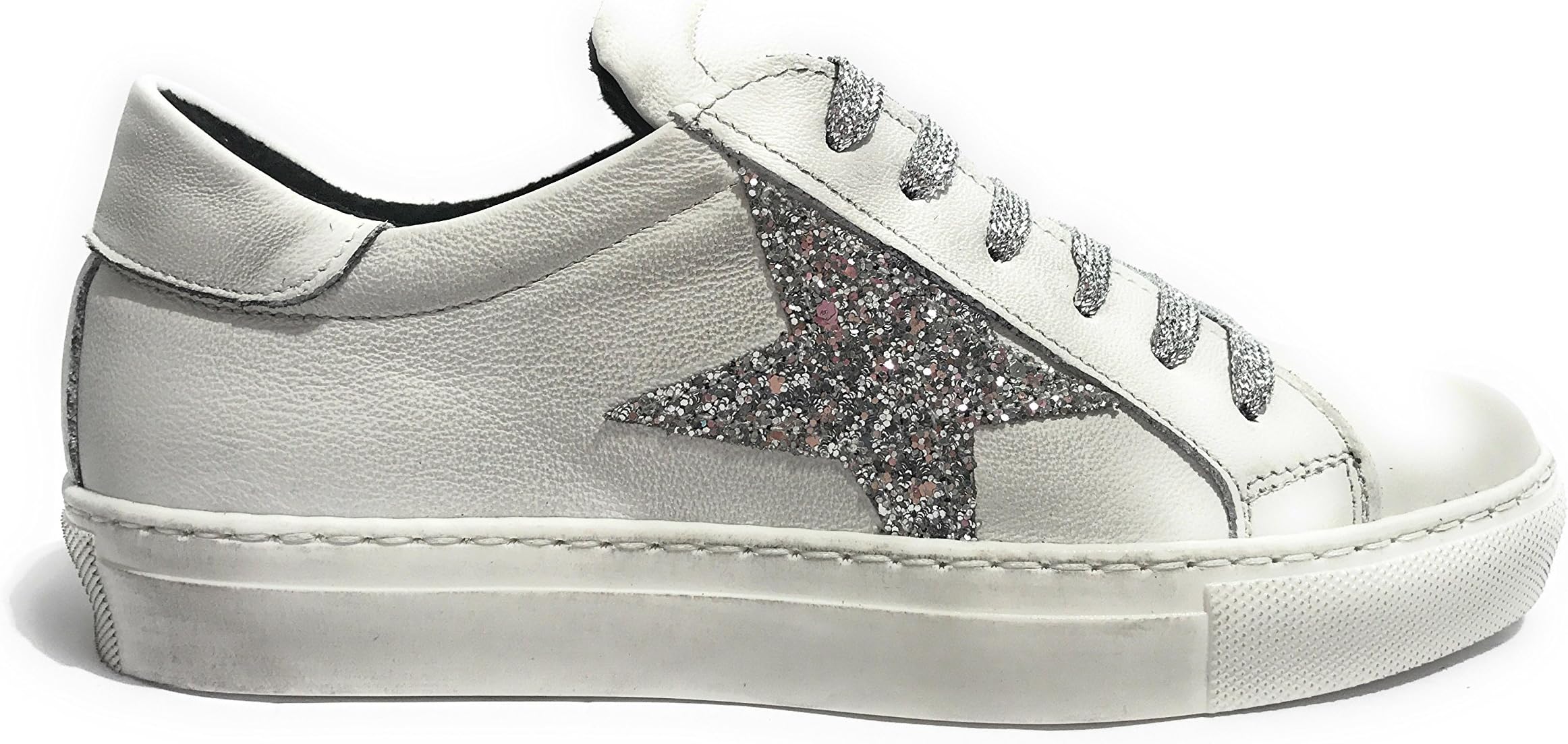 TONY WILD Women's Trainers White Bianco