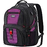 ANKUER Large Backpack, 50L Travel Backpack for Men/Women, 17 in Laptop Backpacks for School, Anti Theft TSA Travel Bag with U