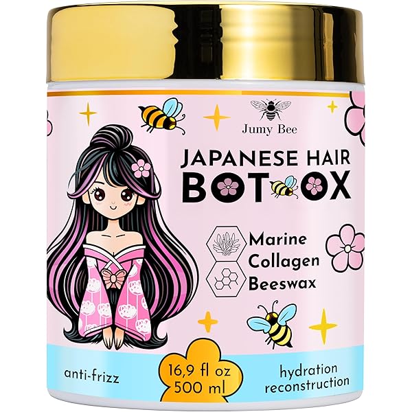 Amazon.com: Jumybee Japanese BTX Hair Mask for Damaged Hair B-TOX