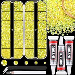 Resin Jelly Rhinestones for Crafting with B7000