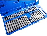 Silverline 881641 40pc Hex T20-T55 & Spline Bit Set Chrome Vanadium Steel view 2