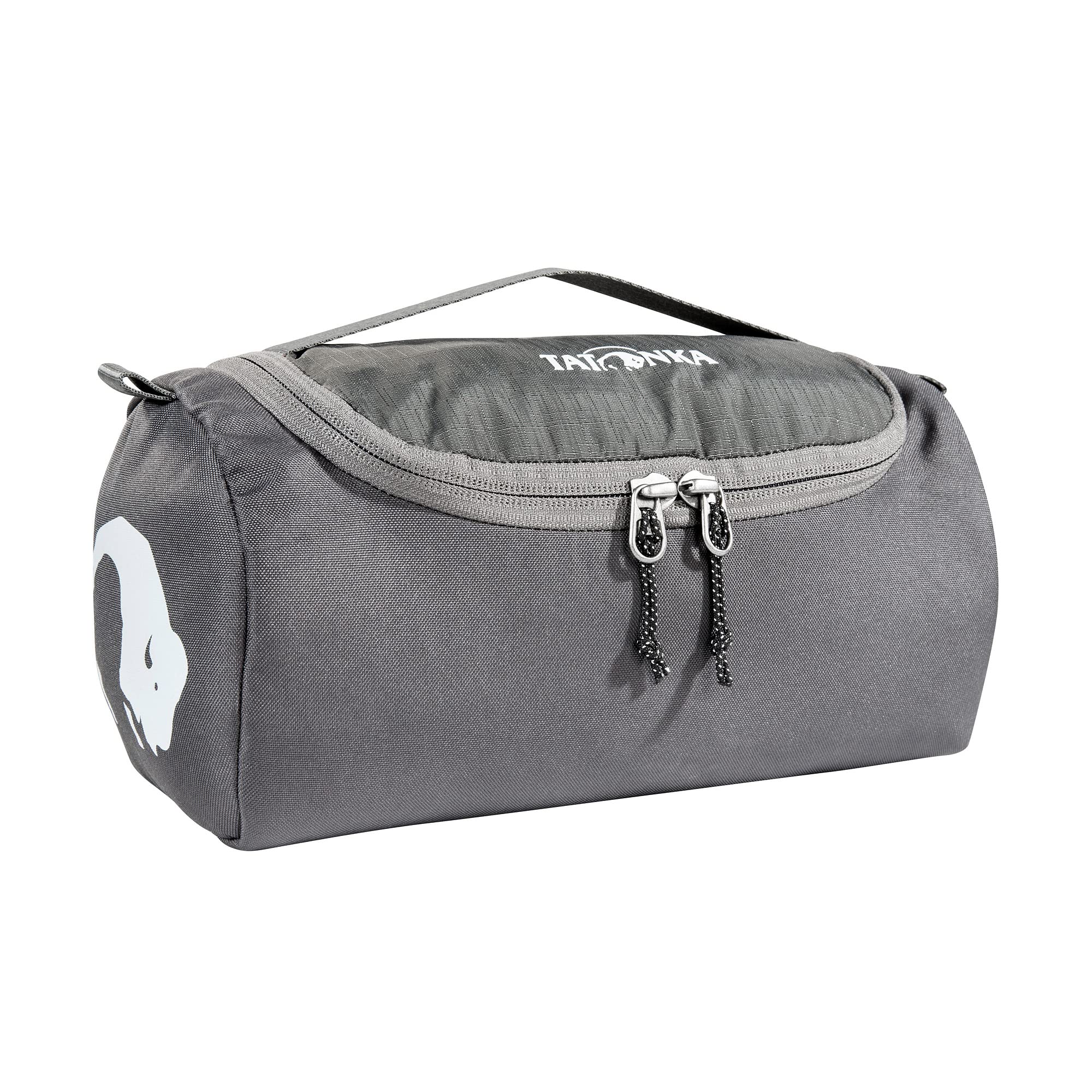 Tatonka Care Barrel Hanging Toiletry Bag with Mirror and Compartments (Titanium Grey)