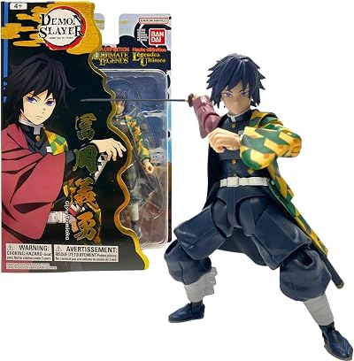 BANDAI Ultimate Legends Giyu Tomioka Action Figure 12.5cm 27 Points Articulation