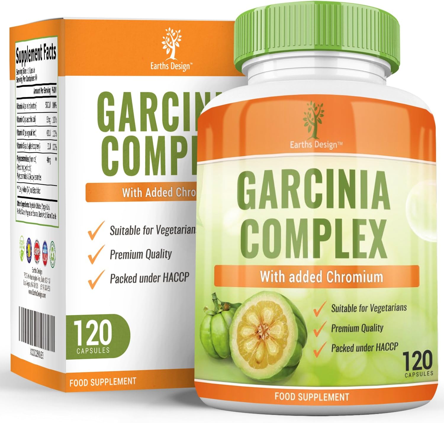 Garcinia Cambogia Complex 500mg with Green Tea Extract, Green Coffee