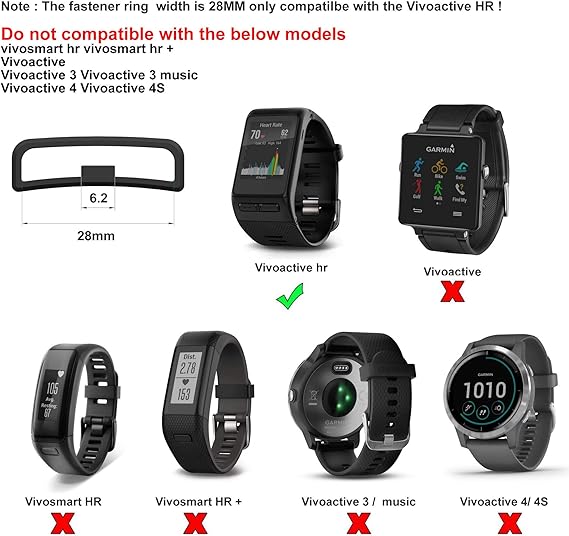 garmin vivoactive strap loop
