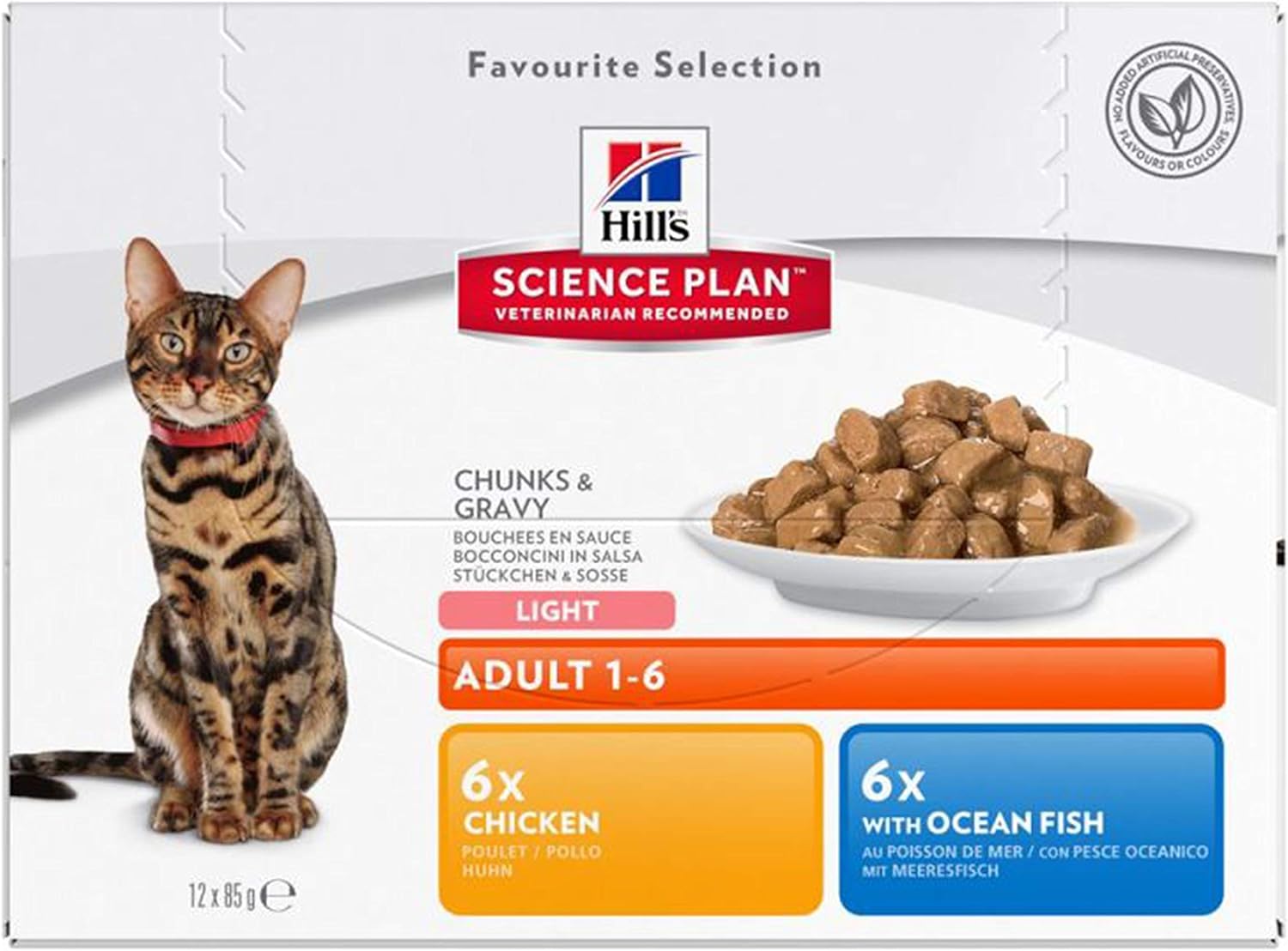 science plan light cat food