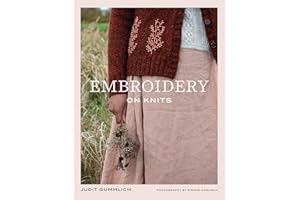 Embroidery on Knits: 18 Nature-Inspired Templates for Stitching on Wool
