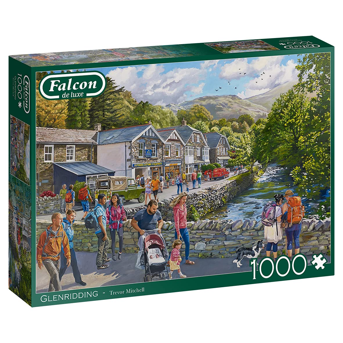 Jumbo, Falcon de luxe - Glenridding, Jigsaw Puzzles for Adults, 1,000 piece