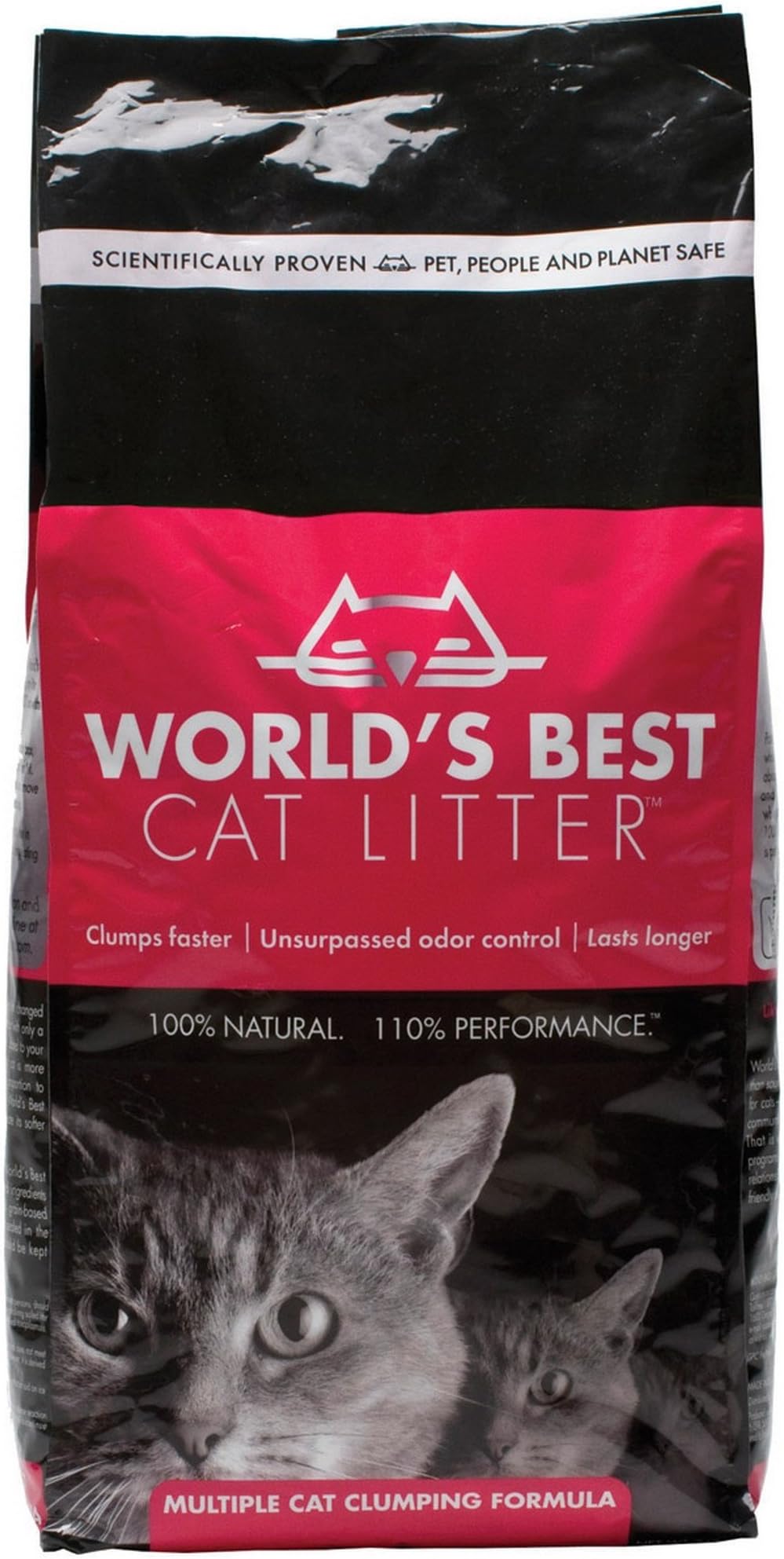 MPM Products Cat Litter Multiple Clumping Formula (6.35kg) (Multicoloured)