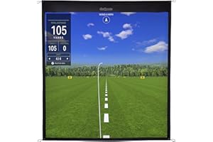 GoSports 7 ft Golf Simulator Impact Screen