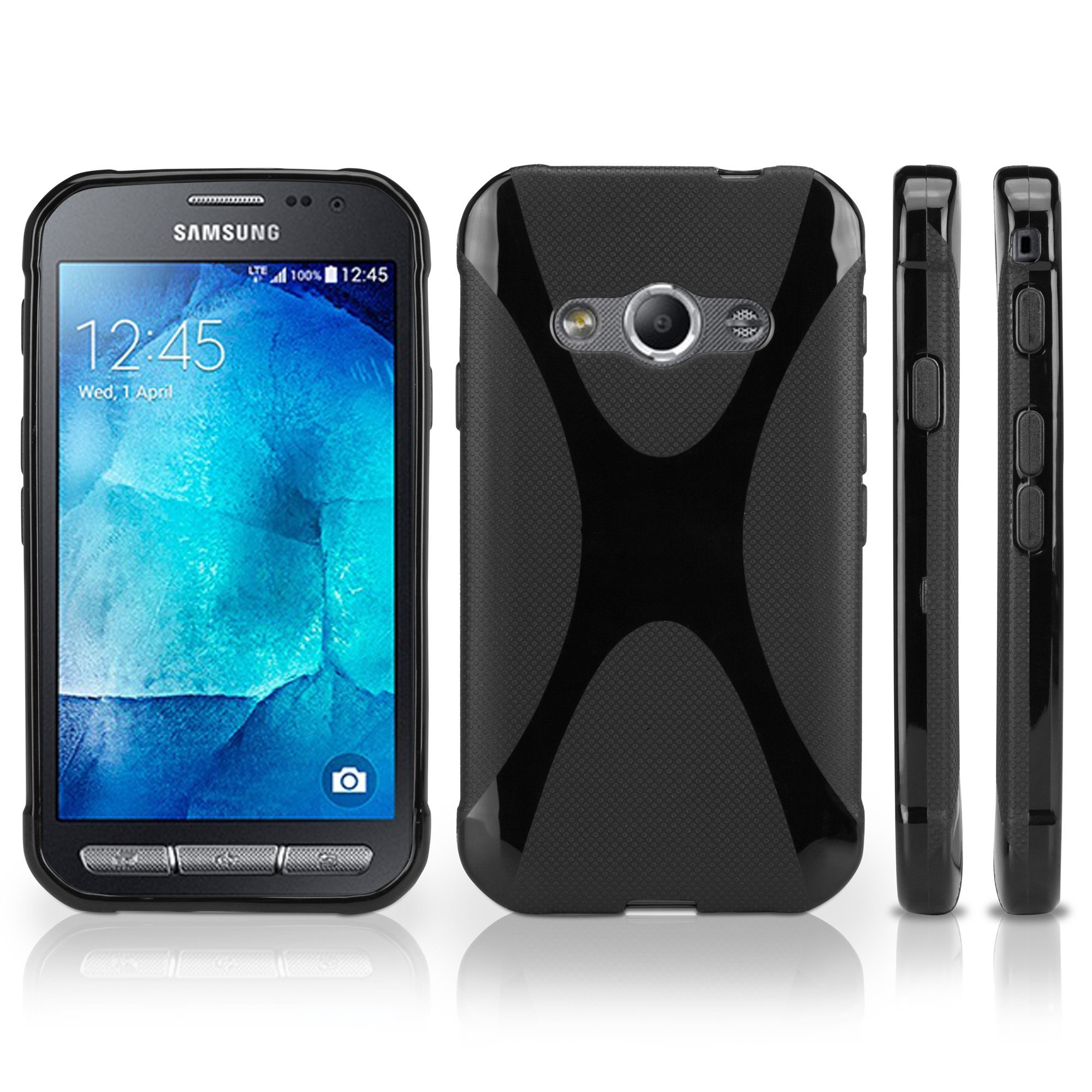 Samsung Galaxy Xcover Case Boxwave Bodysuit Premium Textured Tpu