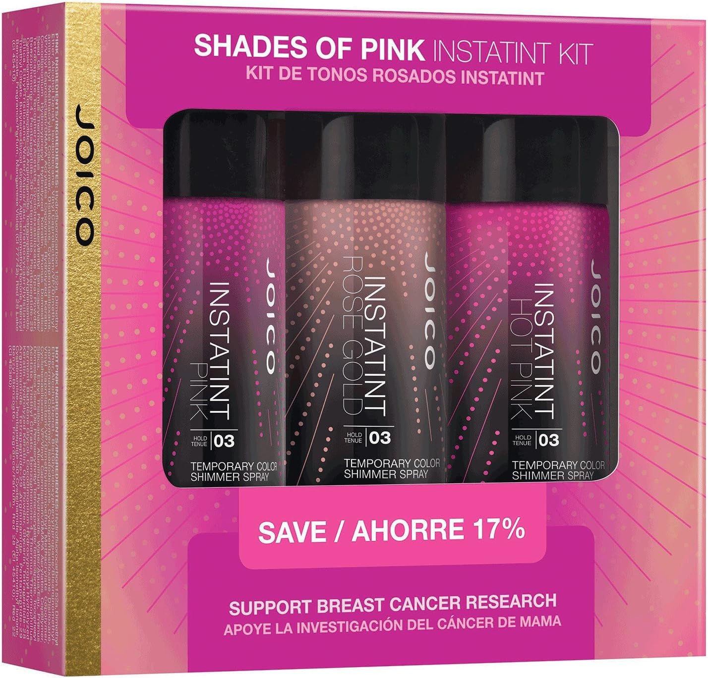 Joico InstaTint kit (SHADES OF PINK KIT)