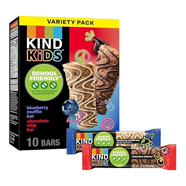 KIND KIDS SCHOOL FRIENDLY BLUEBERRY MUFFIN AND CHOCOLATE...