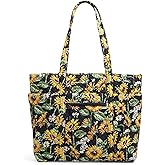 Vera Bradley Cotton Deluxe Vera Tote Bag