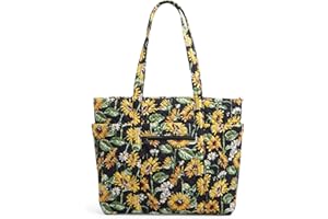 Vera Bradley Cotton Deluxe Vera Tote Bag