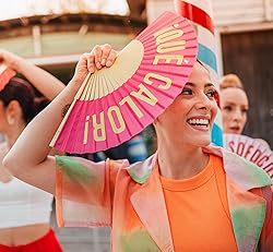 Fisura – Original folding fan with message or