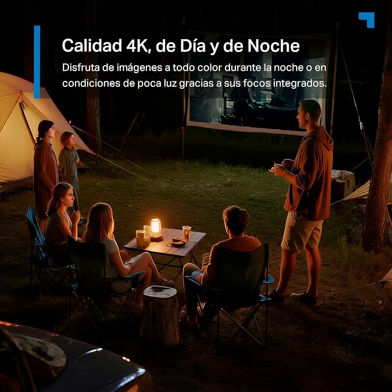 Kit C665G - Câmara de vigilância WiFi exterior 360°, 4G e WiFi, 4K, Solar