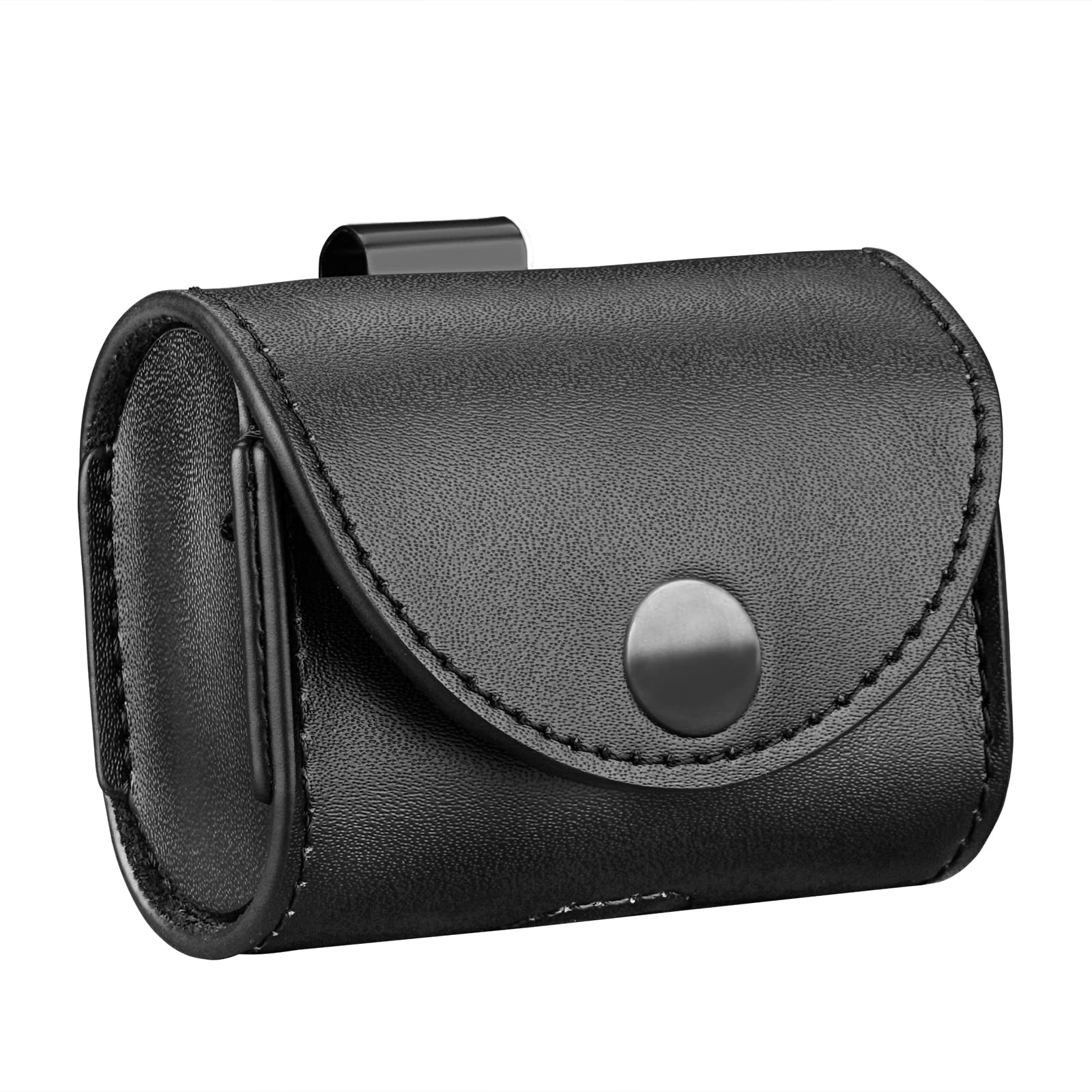 Photo 1 of Geekria Belt Case Cover Compatible with Apple AirPods4, AirPods Pro 3/2 Earbuds, Belt Clip Protective Carrying Pouch (Black)
