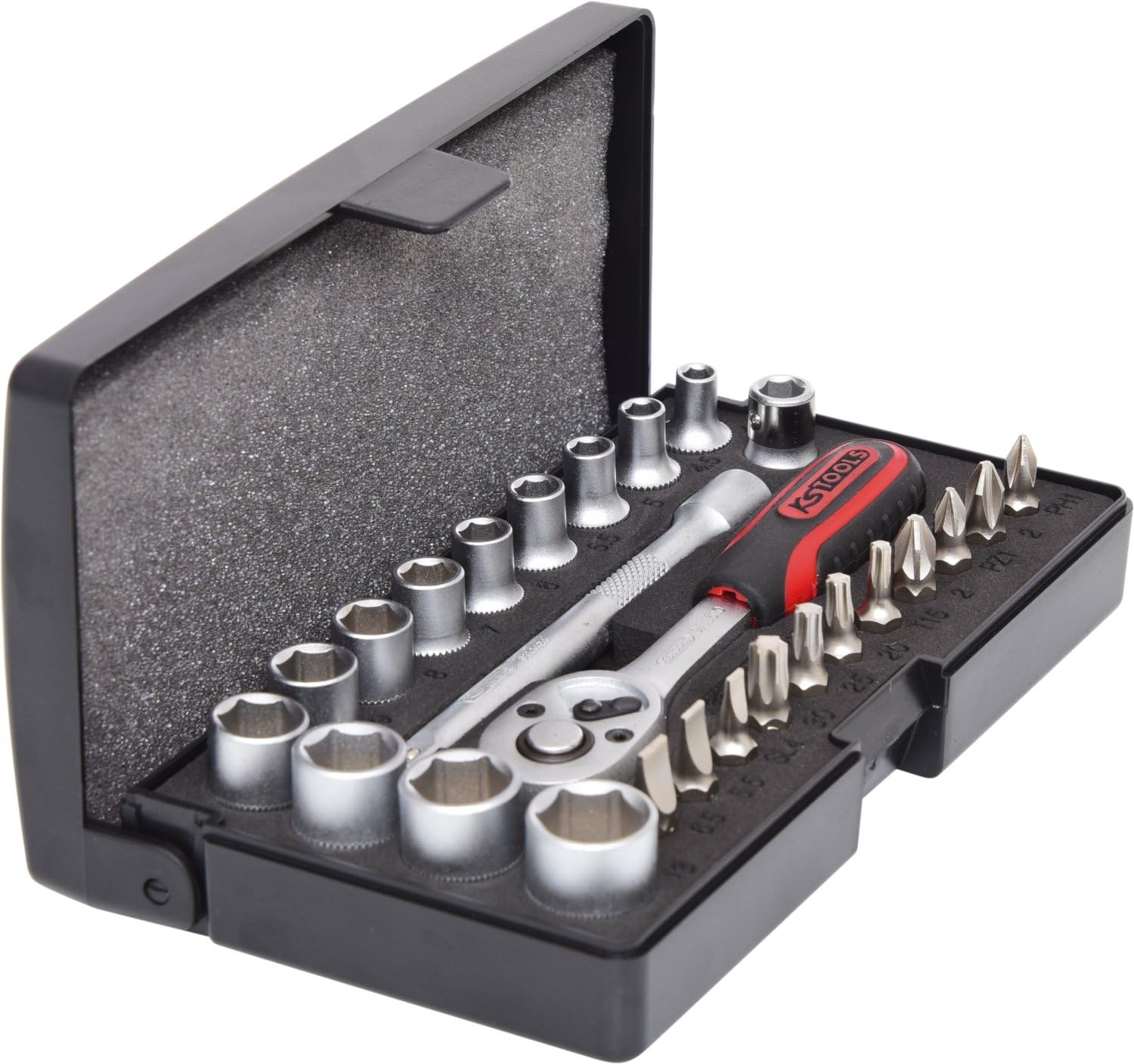 KS Tools 917.0626 1/4" Socket set, 26 pcs Amazon.co.uk DIY & Tools