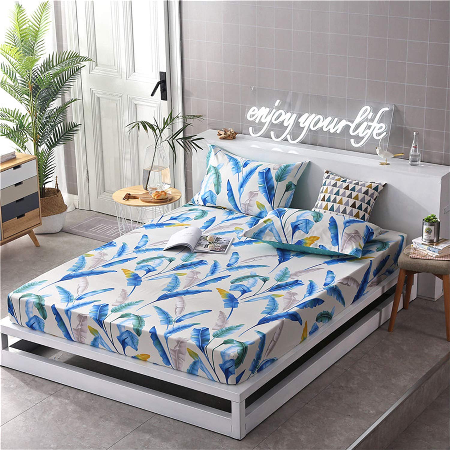 BBQBQ Protector de colchón Impermeable. Cubre colchon con ...