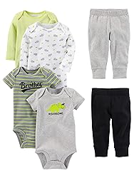 Simple Joys Baby Boy's 6 piece Little Character