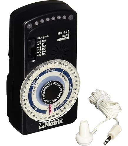 Amazon.com: Matrix Matrix Quartz Deluxe Metronome MR-800