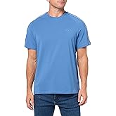 Hugo Mens Stretch Cotton Logo Tape T-Shirt