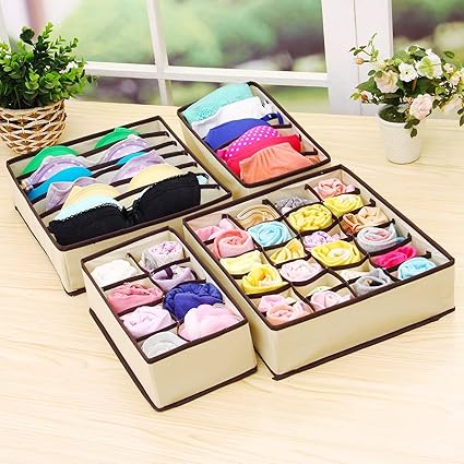 Underwear Organizer Newstyle Foldable Closet Underwear Organizer