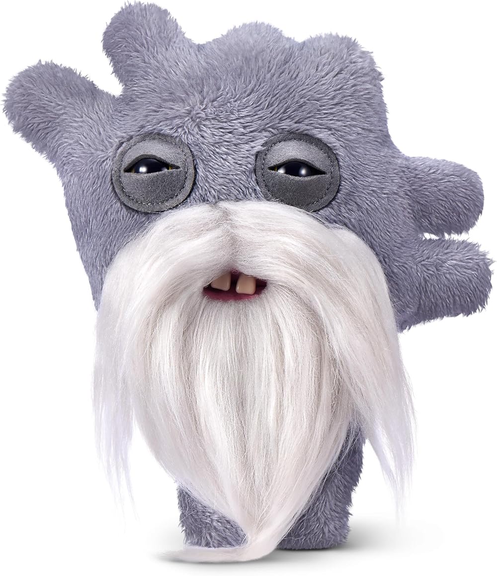 Fuggler Old Fogies 9-Inch Plush Toy Captain Cardiac – Funny Ugly Monster