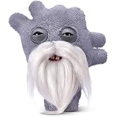 Fuggler Old Fogies 9-Inch Plush Toy (Captain Cardiac) by ZURU &ndash; Funny Ugly Monster Stuffed Animal with Human-Like Teeth, Collectible Plush for Kids, Tweens, Teens, Adults &amp; Weird Toy Lovers