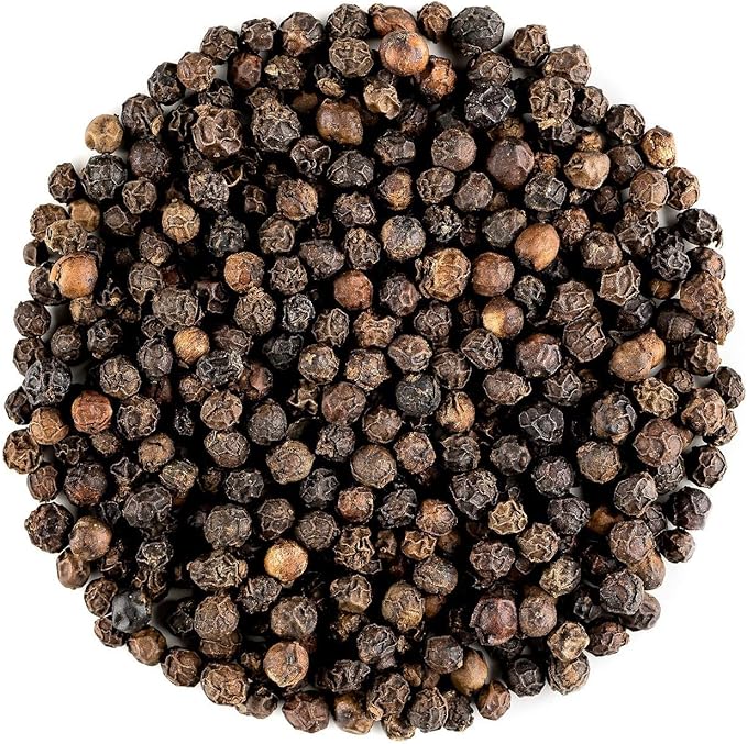 Black Pepper Whole Corns Organic Gourmet Black Peppercorn Black