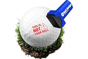 HODL 21 Ball Badge - Golf Ball Stamp (The Golf Series), Golf Ball Marker, Reusable Golf Ball Marking Tool to Identify Golf Balls