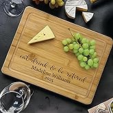 Retirement Gift for Woman 2026, Personalized Cutting Board, Custom Engraved Charcuterie Board, Coworker or Boss Leaving Present, Name and Year