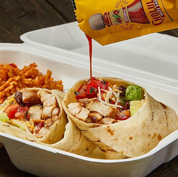 CHOLULA ORIGINAL HOT SAUCE PACKETS, 200 COUNT – ONE 200 COUNT INDIVIDUAL HOT SAUCE PACKETS WITH MEXICAN PEPPERS AND SIGNATURE SPICE BLEND, PERFECT SINGLE-SERVE SIZE FOR DELIVERY AND TAKEOUT