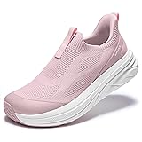 AIRHAS Womens Wide Toe Box Walking Shoes Slip On