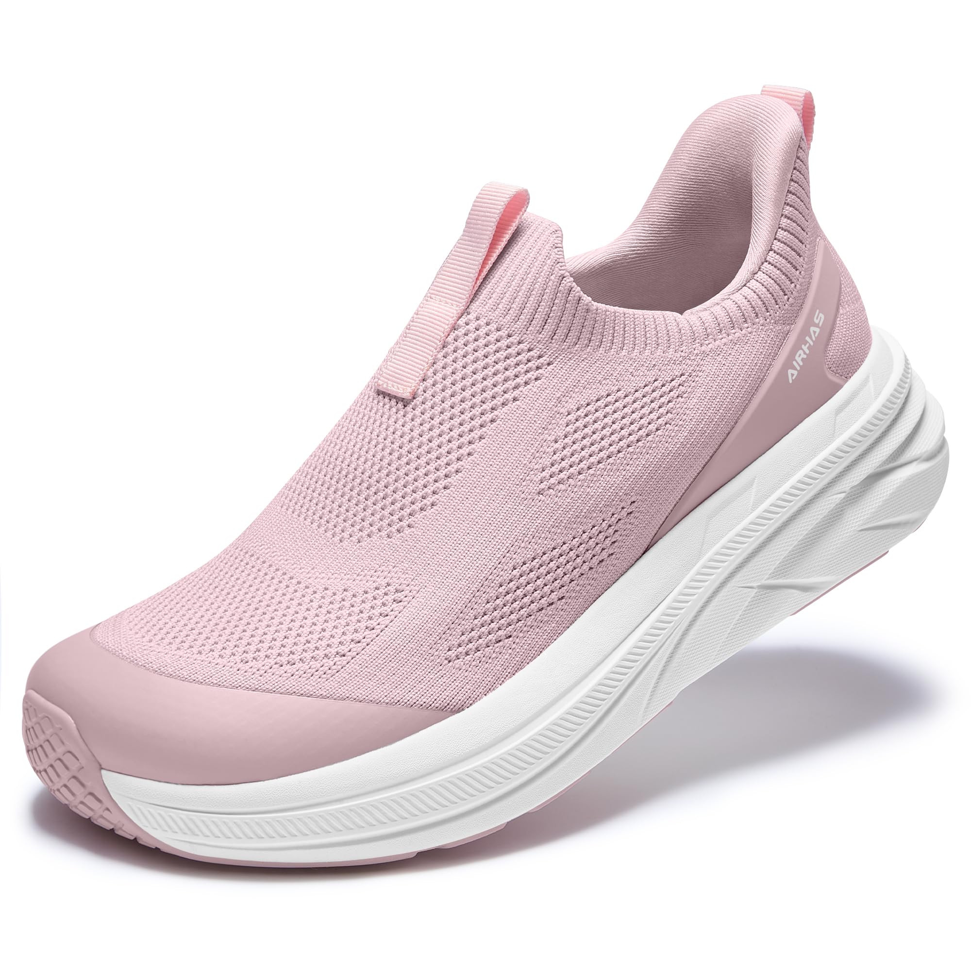 AIRHAS Womens Wide Toe Box Walking Shoes Slip On