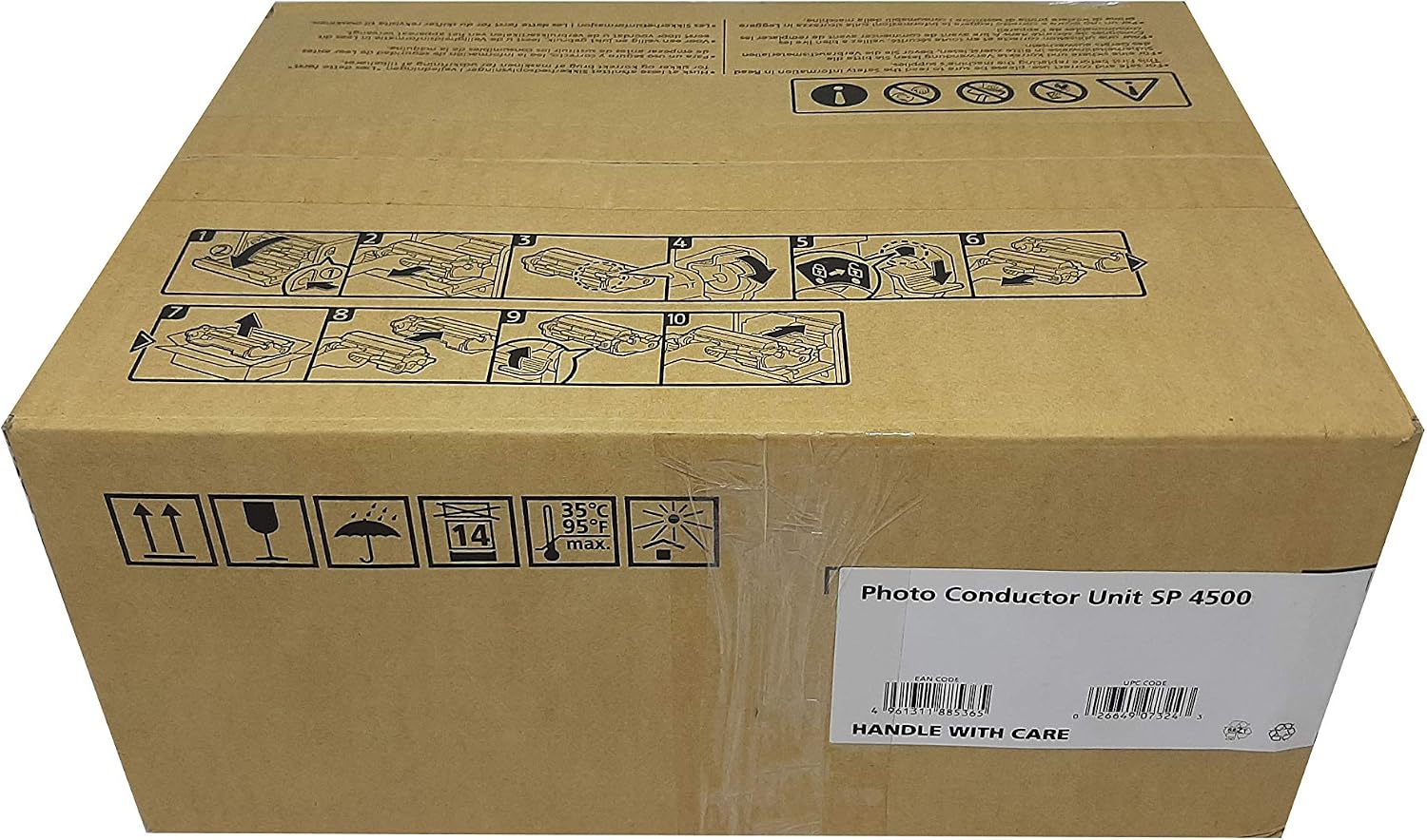 Ricoh 407324 Photo Conductor Unit for SP4500 with 2K Yield, No colour, Normal