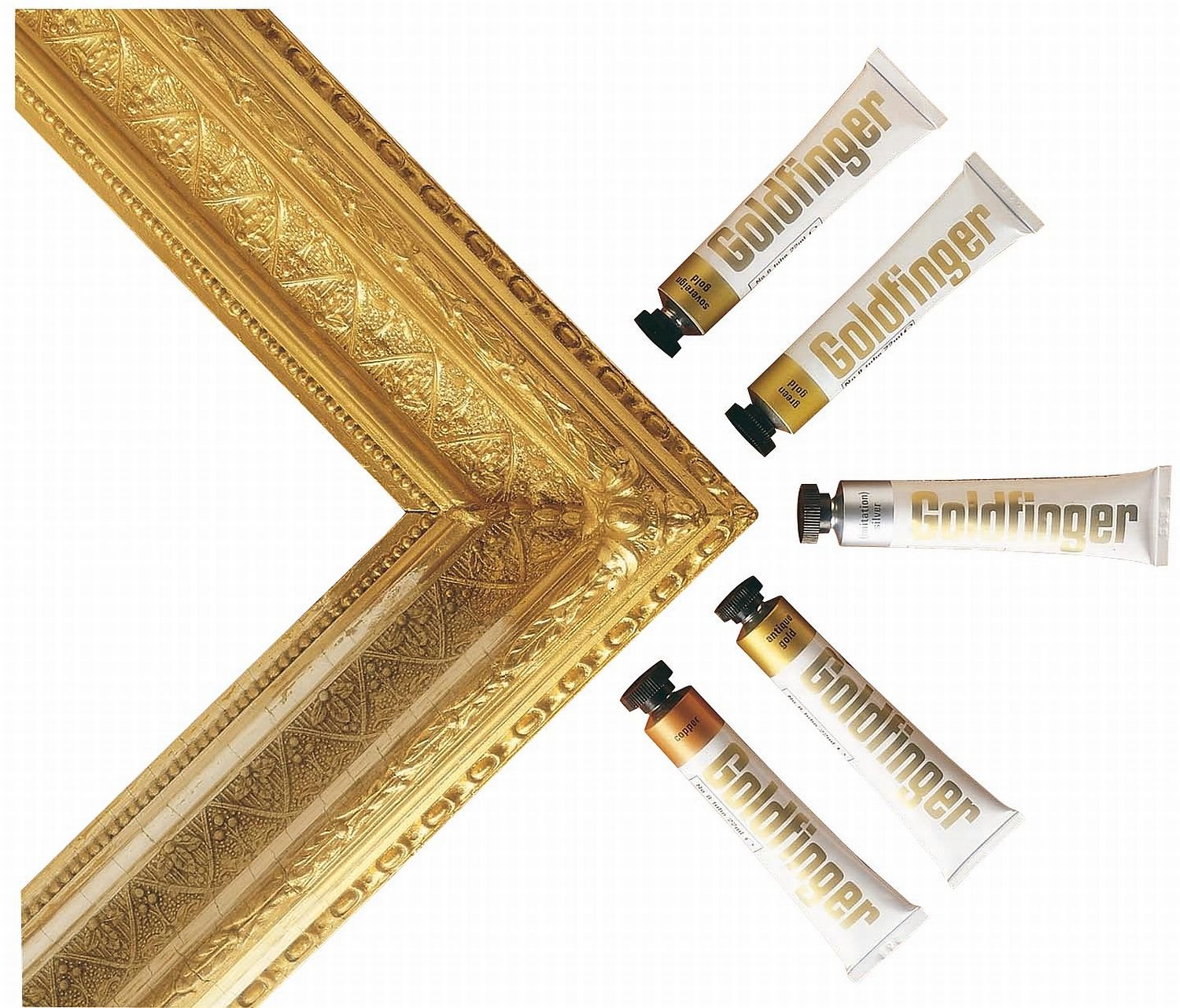 Daler-Rowney Goldfinger Gilding Colours, Aluminium Tube, 0.74oz - 22 ml, Silver Imitation, 22 ml (Pack of 1) - Image 4
