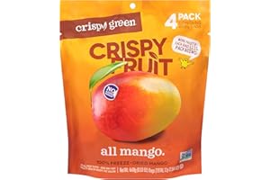Crispy Green Freeze Dried Mango, 2.54 OZ