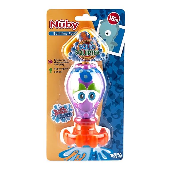 squid bath toy